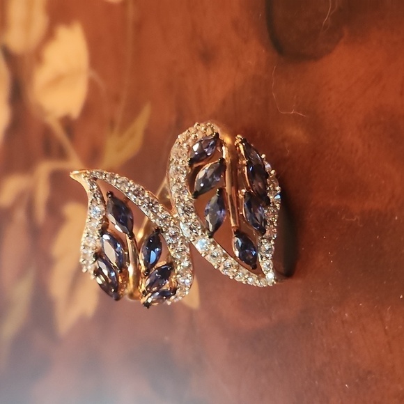 Bella Luce Tanzanite Eterno Ring Rose Gold Size 10